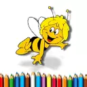 BTS Bee Coloring Book