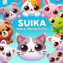 Suika Kawaii Cat Merge game